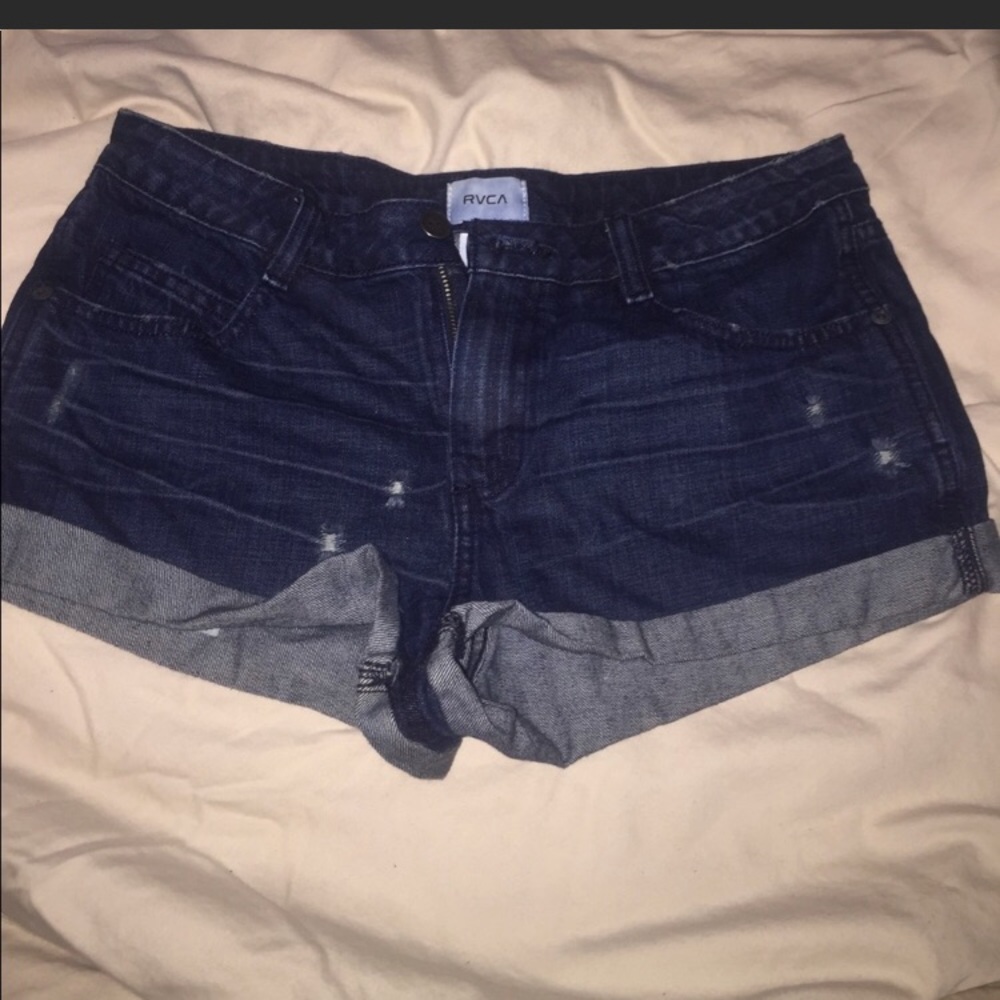 Rvca jean shorts